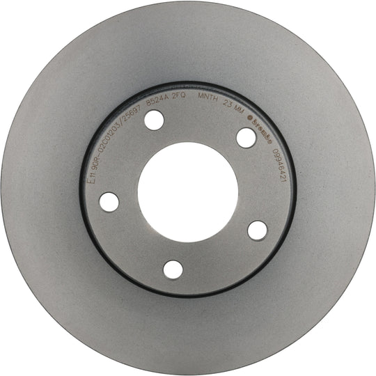 KT00598 Brembo Ceramic Brake Pad and UV Coated Vented  Brake Disc Kit Brembo Brake Canada