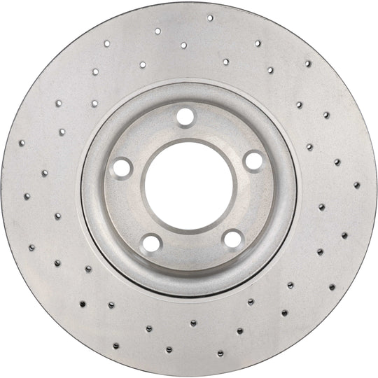 KTX0107 Brembo Ceramic Brake Pad and XTRA Vented Drilled Brake Disc Kit Brembo Brake Canada