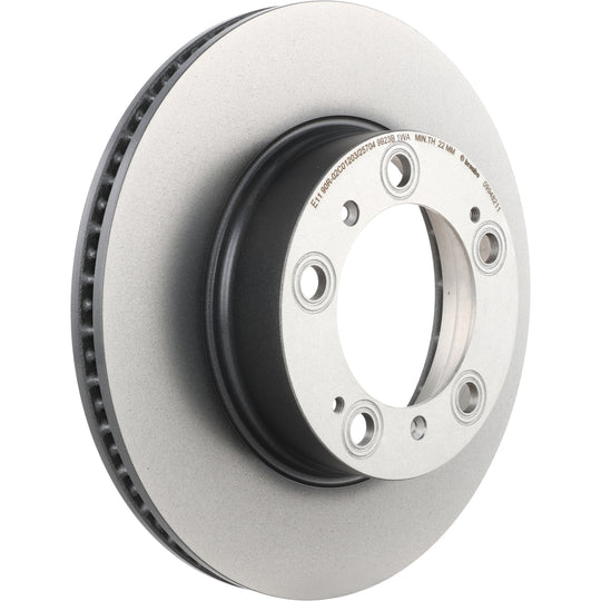 KT00B04 Brembo Ceramic Brake Pad and UV Coated Vented  Brake Disc Kit Brembo Brake Canada