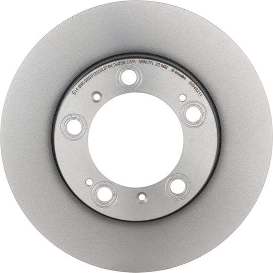 KT00B04 Brembo Ceramic Brake Pad and UV Coated Vented  Brake Disc Kit Brembo Brake Canada