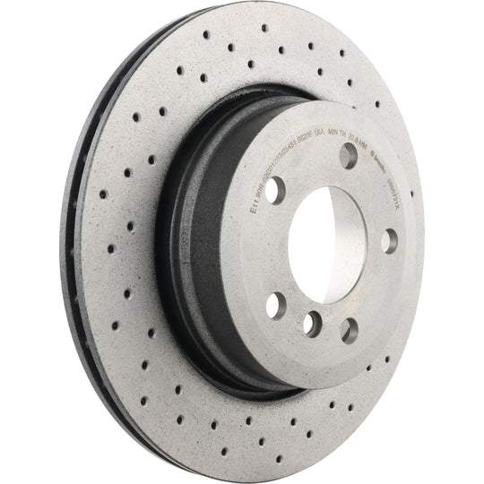 KTX0164 Brembo Ceramic Brake Pad and XTRA Vented Drilled Brake Disc Kit Brembo Brake Canada