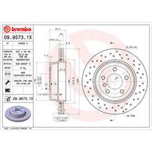 Load image into Gallery viewer, KTX0164 Brembo Ceramic Brake Pad and XTRA Vented Drilled Brake Disc Kit Brembo Brake Canada