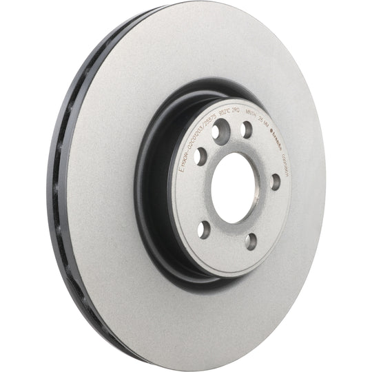 09.9586.11 Brembo Premium Coated Vented Brake Rotor Brembo Brake Canada
