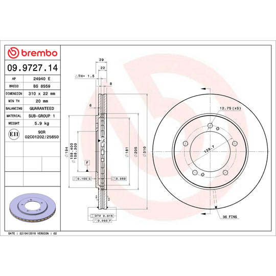 KT00195 Brembo Disc Brake Kit Brembo Brake Canada