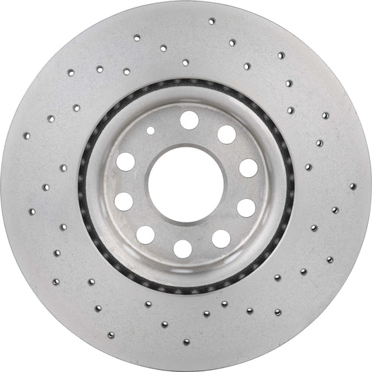 KTX0128 Brembo Ceramic Brake Pad and XTRA Vented Drilled Brake Disc Kit Brembo Brake Canada