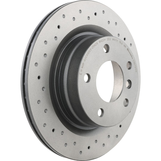 KTX4096 Brembo Low-Met Brake Pad and XTRA Vented Drilled Brake Disc Kit Brembo Brake Canada