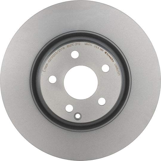 09.9825.21 Brembo Premium Coated Vented Brake Rotor Brembo Brake Canada