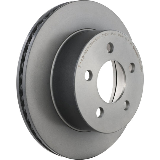 09.9905.11 Brembo Premium Coated Vented Brake Rotor Brembo Brake Canada