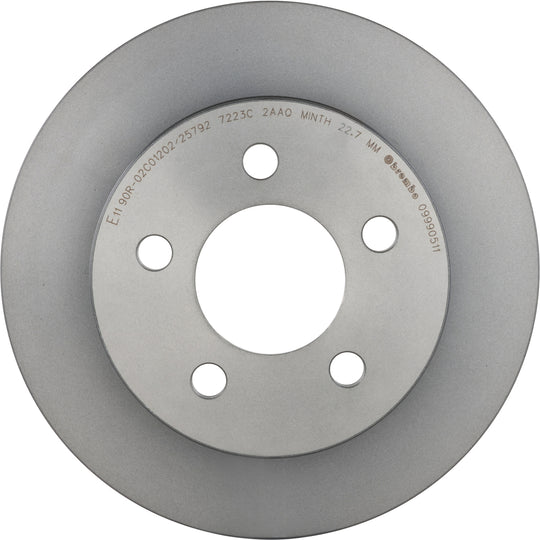 09.9905.11 Brembo Premium Coated Vented Brake Rotor Brembo Brake Canada