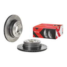 Charger l'image dans la galerie, 09.9925.1X Brembo Premium UV Coated XTRA Cross Drilled Brake Rotor Brembo Brake Canada