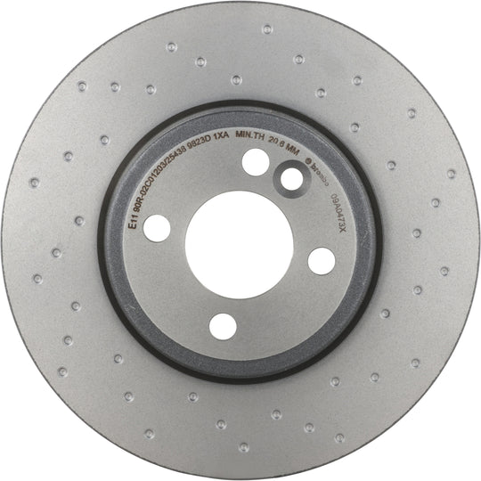 09.A047.3X Brembo Premium UV Coated XTRA Cross Drilled Brake Rotor Brembo Brake Canada