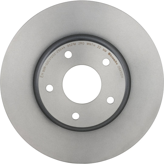 09.A113.11 Brembo Premium Coated Vented Brake Rotor Brembo Brake Canada