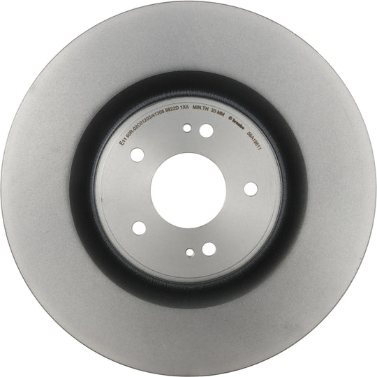 09.A196.11 Brembo Premium Coated Vented Brake Rotor Brembo Brake Canada