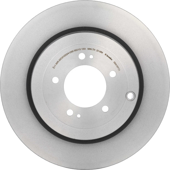 09.A197.11 Brembo Premium Coated Vented Brake Rotor Brembo Brake Canada