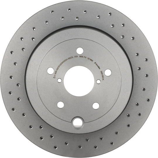 09.A198.1X Brembo Premium UV Coated XTRA Cross Drilled Brake Rotor Brembo Brake Canada