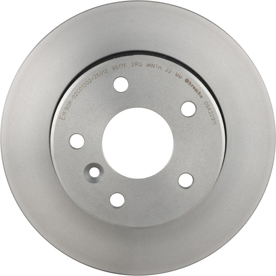 09.A229.11 Brembo Premium Coated Vented Brake Rotor Brembo Brake Canada