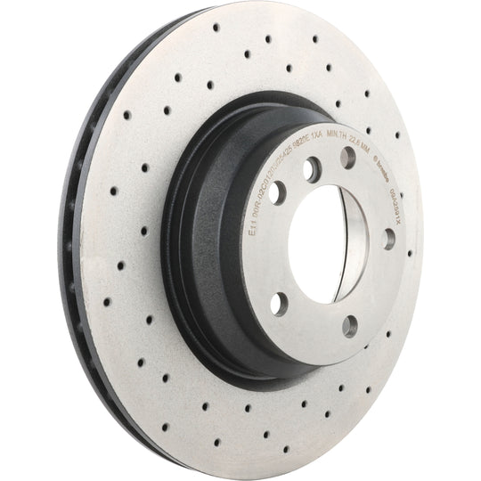 09.A259.1X Brembo Premium UV Coated XTRA Cross Drilled Brake Rotor Brembo Brake Canada