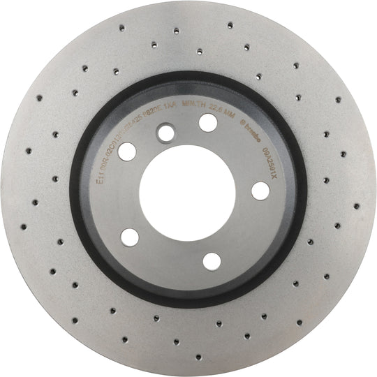09.A259.1X Brembo Premium UV Coated XTRA Cross Drilled Brake Rotor Brembo Brake Canada