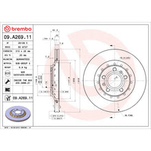 Load image into Gallery viewer, KT00459 Brembo Ceramic Brake Pad and UV Coated Vented  Brake Disc Kit Brembo Brake Canada