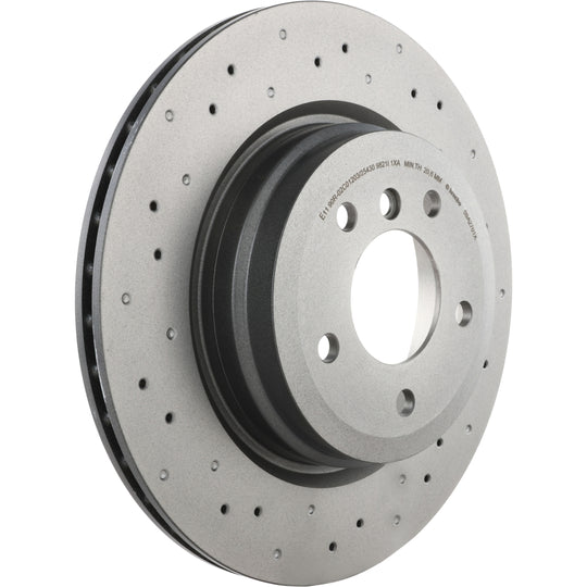 09.A270.1X Brembo Premium UV Coated XTRA Cross Drilled Brake Rotor Brembo Brake Canada