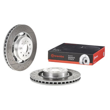 Load image into Gallery viewer, 09.A299.43 Brembo Premium Dual Cast Vented Drilled/Grooved UV Coated Brake Rotor Brembo Brake Canada