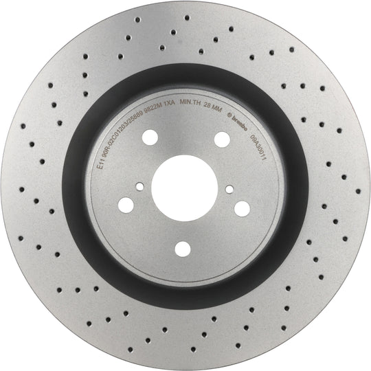 09.A300.11 Brembo Premium Coated Vented Brake Rotor Brembo Brake Canada