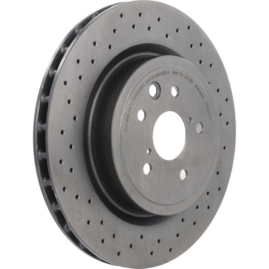 KT00415 Brembo Ceramic Brake Pad and UV Coated PVT Drilled Brake Disc Kit Brembo Brake Canada