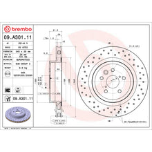 Charger l'image dans la galerie, KT00415 Brembo Ceramic Brake Pad and UV Coated PVT Drilled Brake Disc Kit Brembo Brake Canada