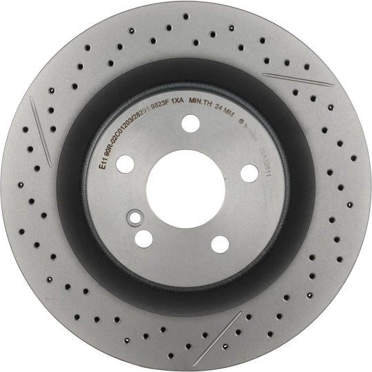 09.A326.11 Brembo Premium Coated Vented Brake Rotor Brembo Brake Canada