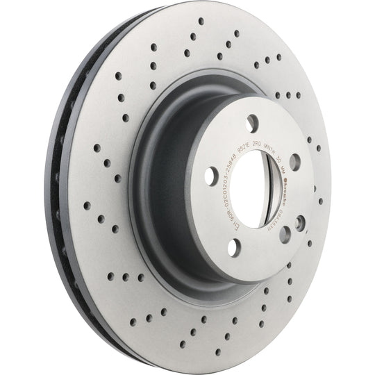 09.A353.11 Brembo Premium Coated Vented Brake Rotor Brembo Brake Canada