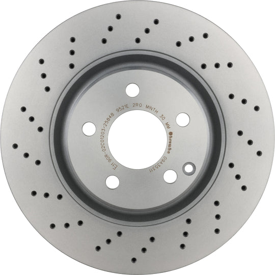 09.A353.11 Brembo Premium Coated Vented Brake Rotor Brembo Brake Canada