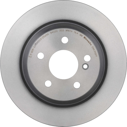 09.A358.11 Brembo Premium Coated Vented Brake Rotor Brembo Brake Canada