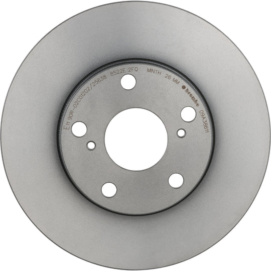 KT00461 Brembo Ceramic Brake Pad and UV Coated Vented  Brake Disc Kit Brembo Brake Canada