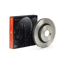 Charger l'image dans la galerie, 09.A404.1X Brembo Premium UV Coated XTRA Cross Drilled Brake Rotor Brembo Brake Canada