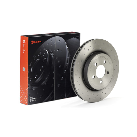 09.A404.1X Brembo Premium UV Coated XTRA Cross Drilled Brake Rotor Brembo Brake Canada