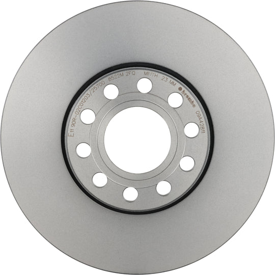 KT00827 Brembo Ceramic Brake Pad and UV Coated Vented  Brake Disc Kit Brembo Brake Canada