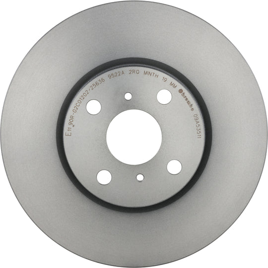 09.A535.11 Brembo Premium Coated Vented Brake Rotor Brembo Brake Canada