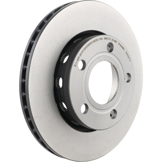 KT00569 Brembo Ceramic Brake Pad and UV Coated Vented  Brake Disc Kit Brembo Brake Canada