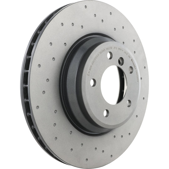 09.A599.1X Brembo Premium UV Coated XTRA Cross Drilled Brake Rotor Brembo Brake Canada