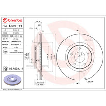 Load image into Gallery viewer, KT00720 Brembo Ceramic Brake Pad and UV Coated Vented  Brake Disc Kit Brembo Brake Canada