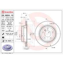 Load image into Gallery viewer, 09.A604.10 Brembo Premium Vented Brake Rotor Brembo Brake Canada