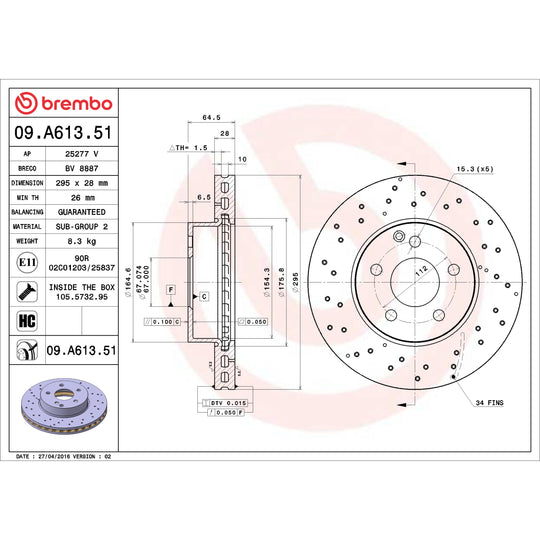 KT00018 Brembo Disc Brake Kit Brembo Brake Canada