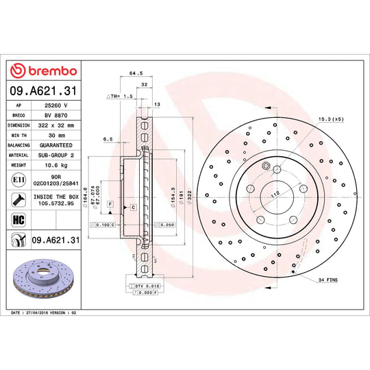KT00010 Brembo Disc Brake Kit Brembo Brake Canada