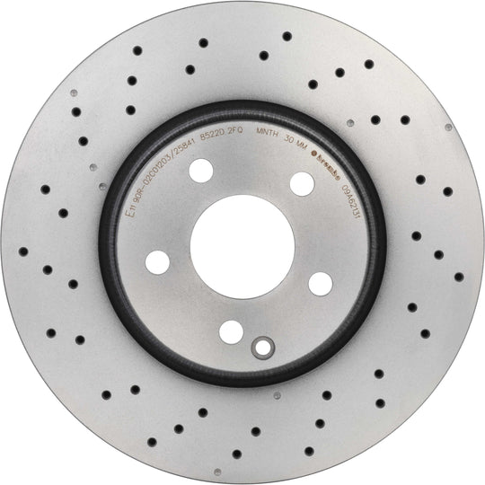 09.A621.31 Brembo Premium Coated Vented Brake Rotor Brembo Brake Canada