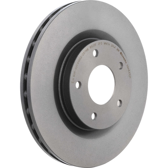 09.A637.21 Brembo Premium Coated Vented Brake Rotor Brembo Brake Canada