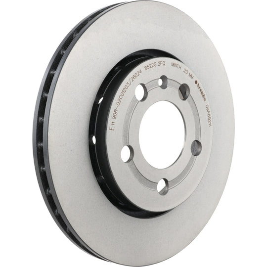 09.A652.11 Brembo Premium Coated Vented Brake Rotor Brembo Brake Canada