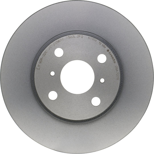 09.A707.11 Brembo Premium Coated Vented Brake Rotor Brembo Brake Canada