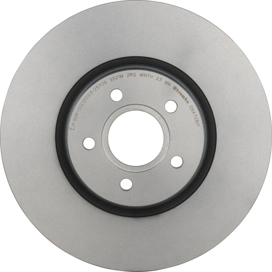 09.A728.11 Brembo Premium Coated Vented Brake Rotor Brembo Brake Canada