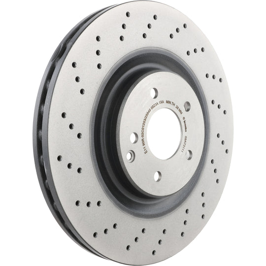 09.A731.11 Brembo Premium Coated Vented Brake Rotor Brembo Brake Canada