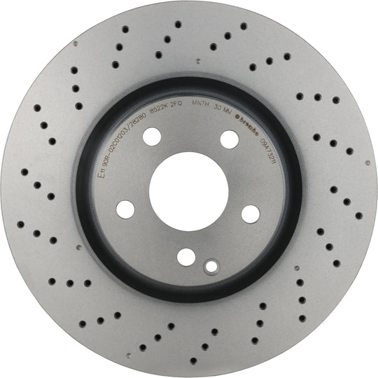 09.A732.11 Brembo Premium Coated Vented Brake Rotor Brembo Brake Canada